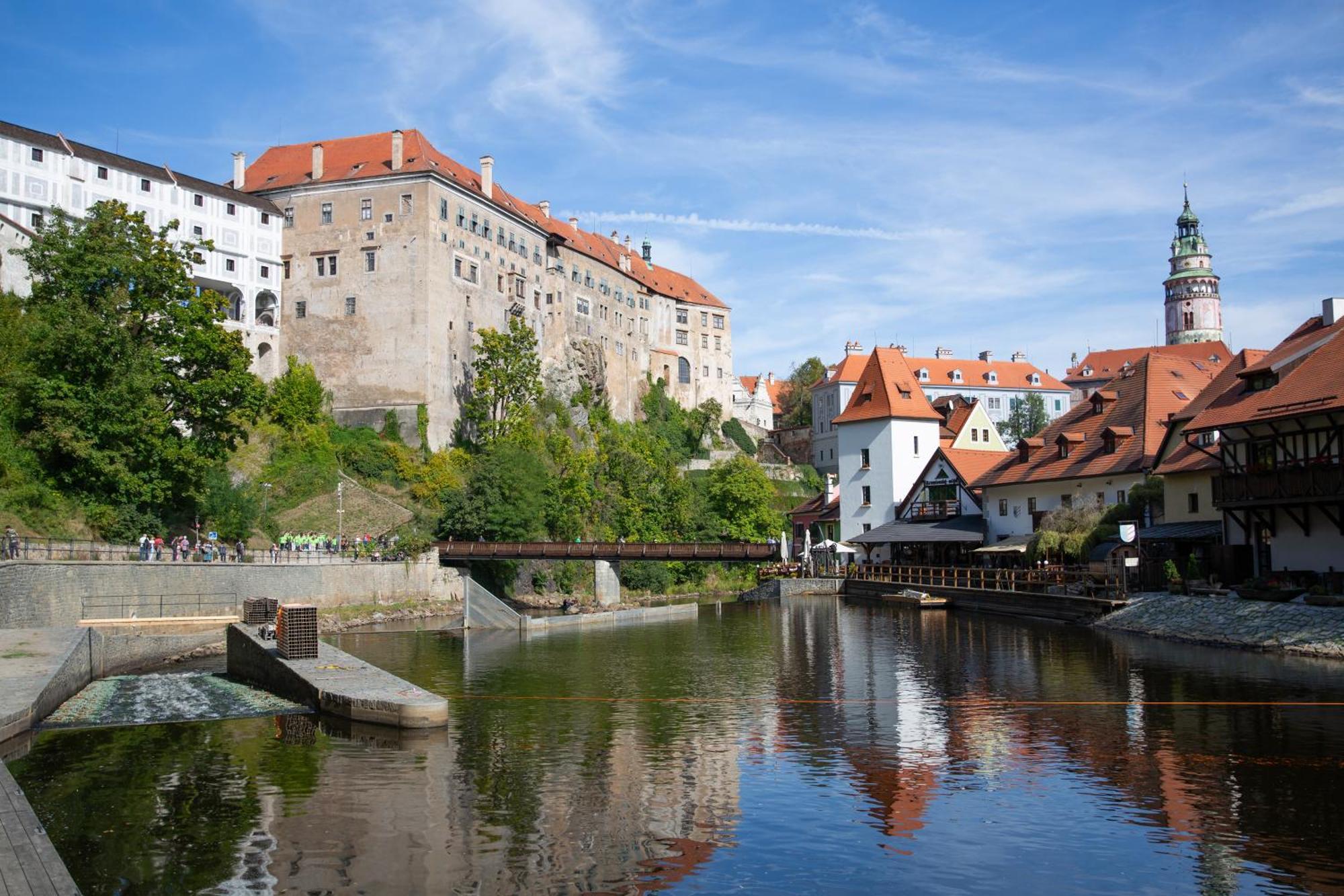 Rezidence Plesivec - Rodinny Apartman S 3 Loznicemi Český Krumlov المظهر الخارجي الصورة