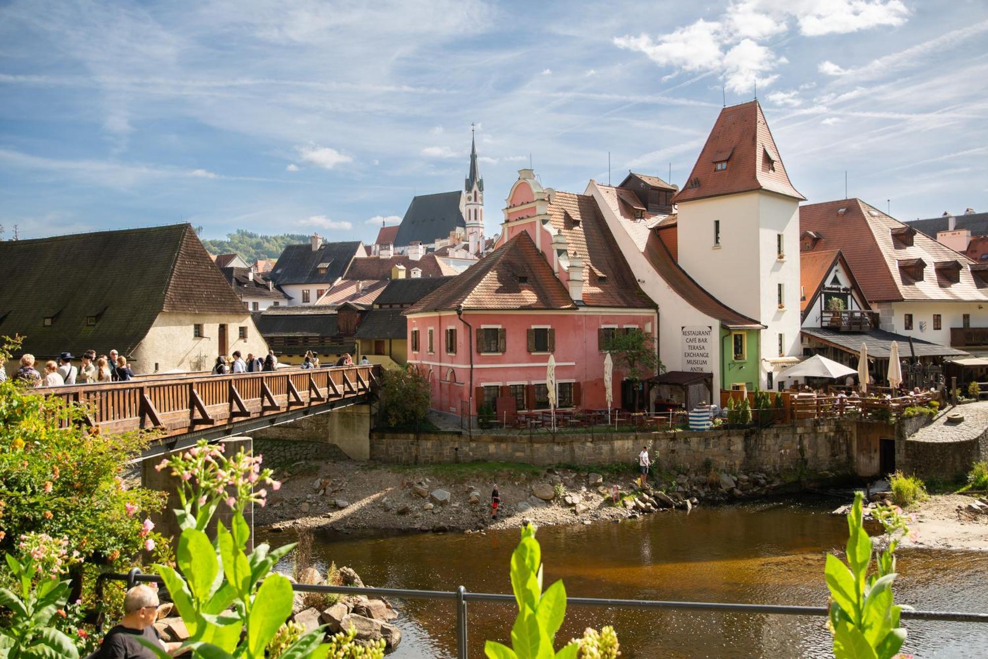 Rezidence Plesivec - Rodinny Apartman S 3 Loznicemi Český Krumlov المظهر الخارجي الصورة